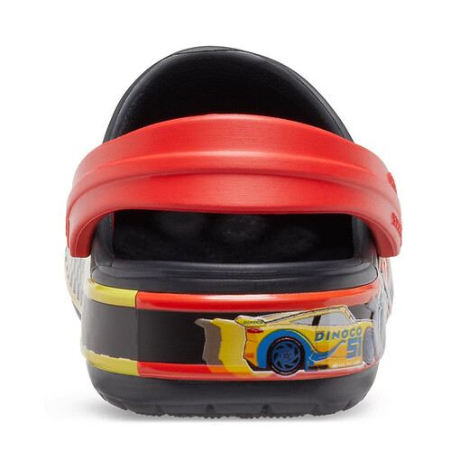 Crocs off-code clearance Crocs children's Crocs Cars cartoon slippers 206472-001 black 206472_001 22 -23