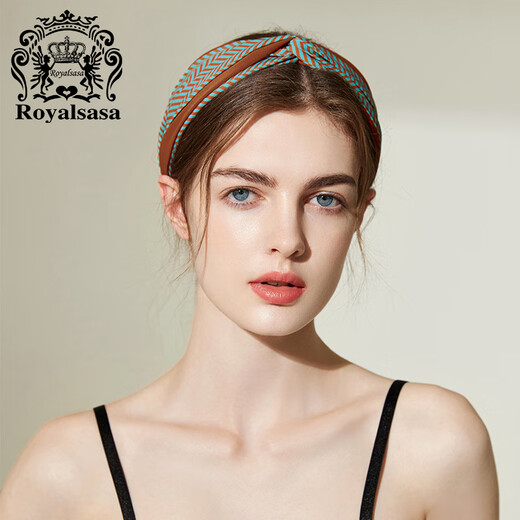 Royal sasa royal salsa headband women's wide-brimmed adult printed headband fabric hairpin hairpin headband headband