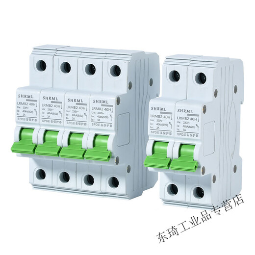 Shanghai People's SCB rear surge protection device SPD surge protector SCB backup protector 100K 100KA 4P