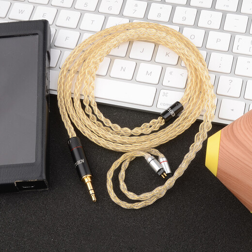 
AcroLINK sterling silver gold-plated wire se846 Andromeda w80mmcx Xielantu n5005 balanced headphone upgrade cable CM series 0.78 pin Apple/Lightning plug