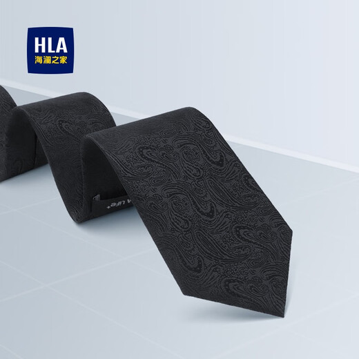 Hailan Home (HLA) Krawatte Herren High-End-Geburtstagsgeschenkbuam Formal Outfit Hochzeit Box BB Schwarze Einzelgröße