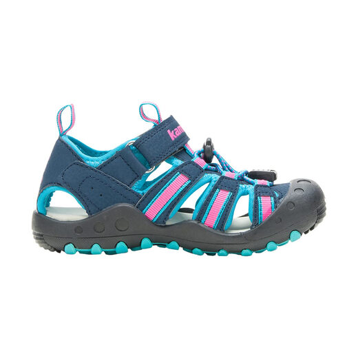 KamikKamik Girls Crab Sports Sandals, Navy/Teal Navy/Teal 13 Little Kid