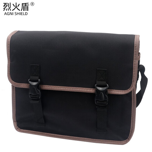 Agni shield electrician's tool bag canvas air conditioning repair shoulder Oxford thickened large storage tool bag single shoulder tool bag large size 081