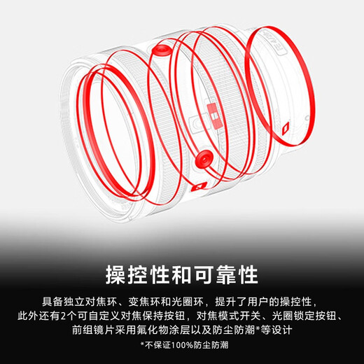 Sony (SONY) FE 20-70mm F4 G full-frame lens small three-dimensional ultra-wide angle standard zoom G series portrait street photography lens FE20-70mm F4 G official standard