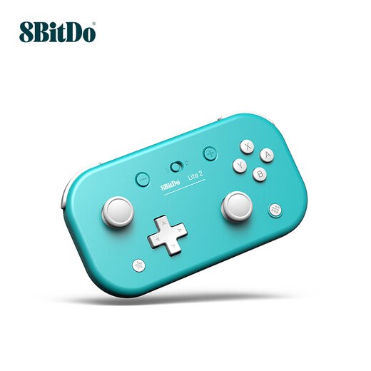 8BitDo Lite 2 Game Controller Bluetooth Wireless The Legend of Zelda Tears of the Kingdom Motion Vibration Switch Game Console Android Peacock Blue