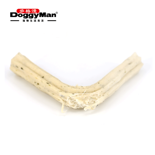 Dogman's new concept of low-fat cowhide chewing gum molar sticks for small dogs, tooth cleaning and bone chewing dog snacks for small dogs - S size 12 pieces (milk flavor)