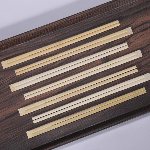 Fangcaodi Disposable Chopsticks 100 Pairs Tianchi One-piece Chopsticks Outdoor Fast Food Takeaway Packaging Bamboo Chopsticks 20.5cm Individually Packaged