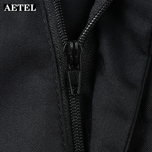 AETEL security work clothes spring and autumn suit men's security uniform long-sleeved security uniform special training suit can be made now with logo spring and autumn suit + label + belt + hat 185