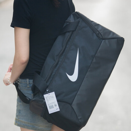 Nike (NIKE) large capacity fitness bag training bag handbag dry wet separation swimming one-shoulder fitness crossbody bag BA6169-410 blue single size
