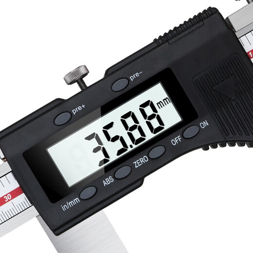 Three-quantity large-range 0-500-600-1000mm electronic digital display vernier caliper 1.5 meters 2 meters extended claw JD162 0-600mm double claw