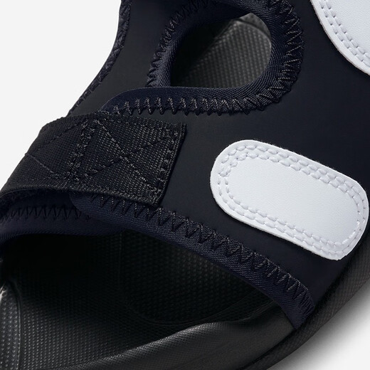 NIKE Nike sports sandals for boys and girls ADJUST 6 summer children's lightweight water-resistant quick-drying casual beach sandals DX5545/DX5544-002 35 recommended foot length 22cm