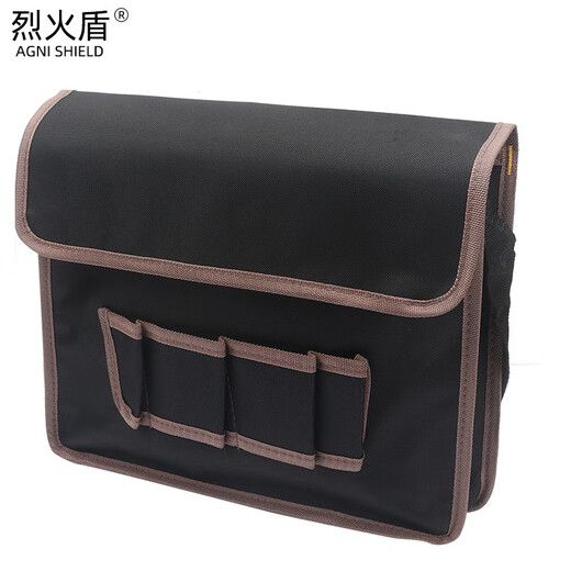 Agni shield electrician's tool bag canvas air conditioning repair shoulder Oxford thickened large storage tool bag single shoulder tool bag large size 081