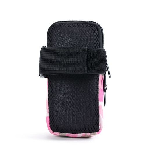 TFO Arm Bag Men's and Women's Outdoor Sports Arm Bag Running Wristband Mobile Phone Bag T Powder L (17*10*4cm)