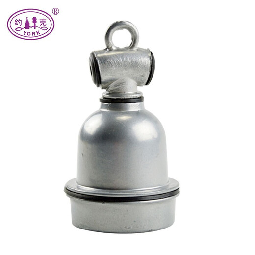York (YORK) Breeding Insulation Bulb Lamp Head Veterinary Waterproof Lamp Head Small Tee Ceramic Lamp Screw E27 Single