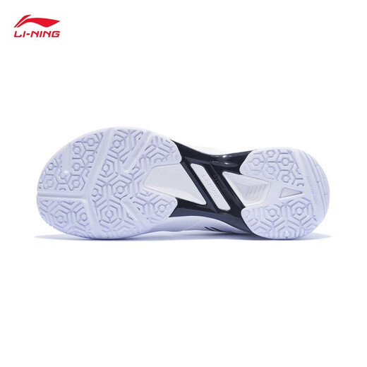 Li Ning (LI-NING) Badminton Shoes New Men's and Women's Almighty Thunder Cushioning Anti-Slip Wear-Resistant Fashion Training Sports Shoes Wide Last Blade LITE AYZT005-1 White 44 (280mm)