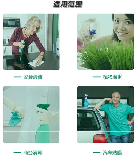 蓒鹬洗洁精稀释瓶500ml小分装瓶配比瓶刻度瓶挤压瓶塑料空瓶宠物洗澡 蓝色