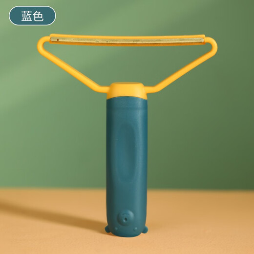 KimPetsKimpets Scraper Pet Cat Hair Cleaner Carpet Cleaning Artifact Cleaning Bed Carpet Hair Cleaning Pet Scraper-Blue