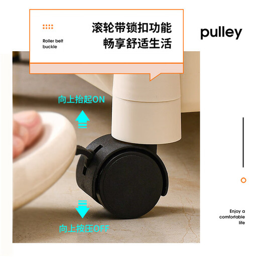 Shunyou cart storage rack floor-standing removable snack multi-functional kitchen vegetable rack book storage rack four-layer SY-117