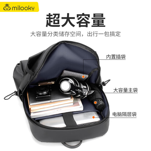 Milooky laptop backpack suitable for Xiaoxin pro16 Lenovo savior R9000P/Y9000P backpack