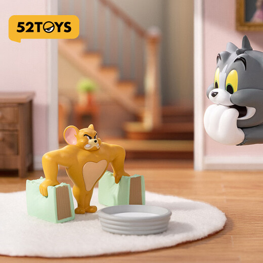 52TOYS TOM and JERRY classic MOMENT series blind box figures trendy toy ornaments single blind box (randomly sent, no designation accepted)