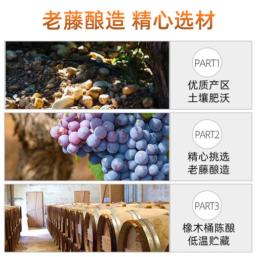 Shabaohuang XO Brandy Wine Set Combination Bandy Wine Pre-Mixed Wine Spirit 40 Grados Bar [Golden Crown Xo] 500ml 2 botellas