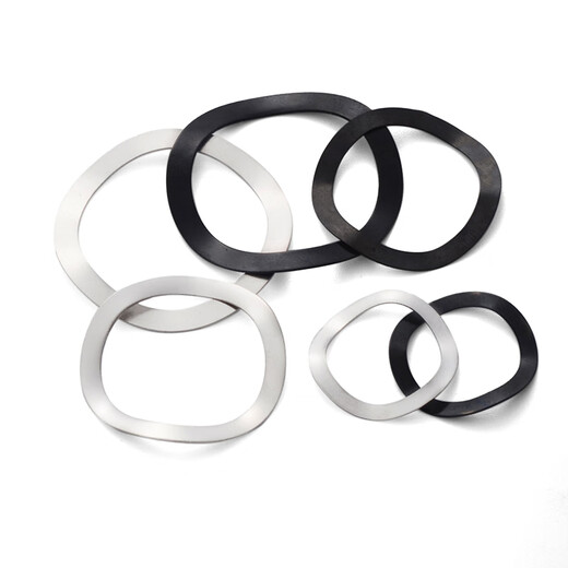 JINGGONG 65 manganese steel wave washer wave washer multi-wave spring washer wave washer elastic three-peak washer 88*100*0.6 manganese steel six-peak 5 pcs