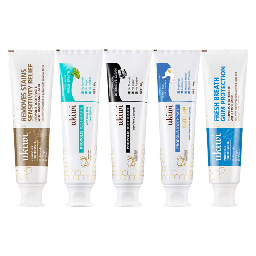 CKAG selects premium New Zealand ukiwi Elf Propolis Series Toothpaste 120g Domestic Propolis Mouth Guard Osmanthus Mint Flavor (Buy 2 Get Free