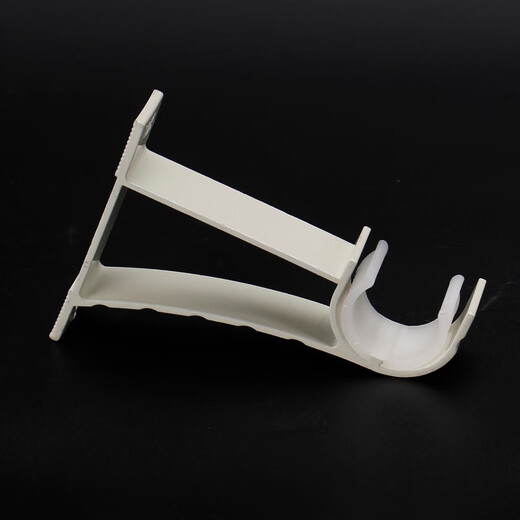 Xinfeiyu top-mounted side-mounted single-rod curtain rod Roman rod accessories bracket seat base shelf bracket rod bracket hook accessories thickened bright gold single bracket