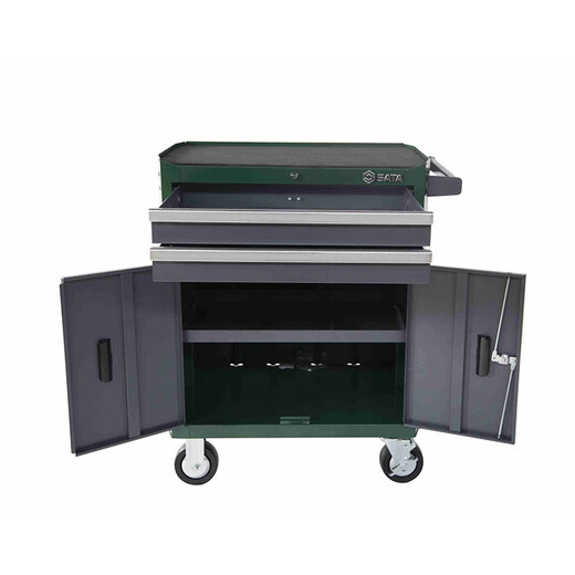 SATA 95123 Auto repair two-drawer tool cart drawer-type mobile tool cabinet trolley 95123