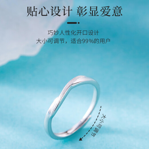 MZMZ Staying Together Couple Platinum Ring Pair Pt950 Platinum Pair of Rings for Girlfriend on Birthday and Anniversary to Stay Together Like a Pair of Rings PT950 Platinum Material
