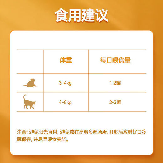 Frisian cat cans imported from Thailand, full box of 24 cans of staple food, canned cat strips, cat snacks, wet food, fat gills, 6 cans*85g, classic cans, white tuna, 24 cans*85g), a full box (free fresh-keeping lid)