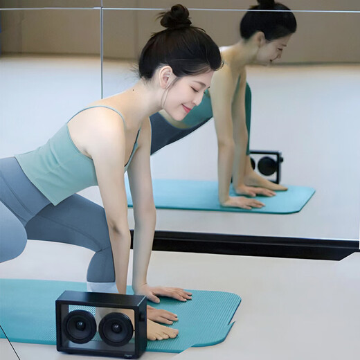 Shuangxiu yoga top vest for women with chest pads for sports Pilates halterneck blue sling to cover belly fitness suit for outer wear mint blue top L(110-120)