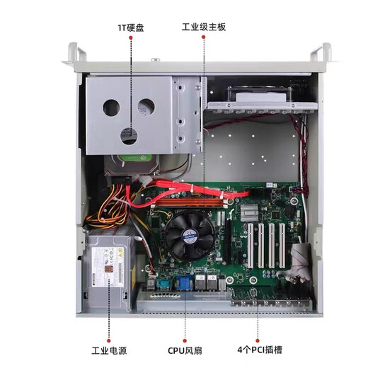 Yiyang Advantech Manustrance Machine IPC-610L Core 2-10/12/11 Generation I5 I7 I9 Пространственный компьютерный компьютерный компьютерный компьютерный сервер