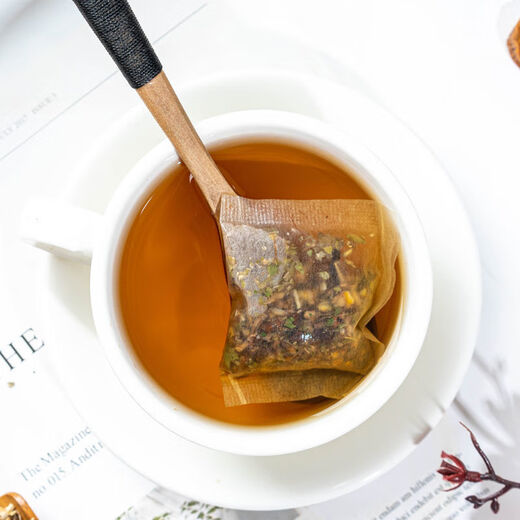 桑叶茶降血丨压血糖玉米须桑叶茶决明子蒲公英山楂青钱柳牛蒡根中老 增丨强型3袋90包加+杯子超值