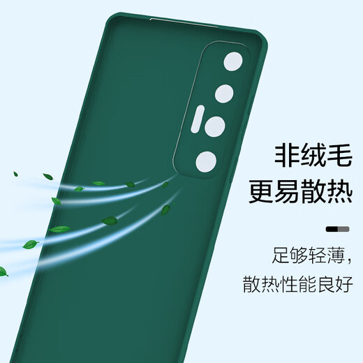 HotFire is suitable for Xiaomi 10s mobile phone case, mi 10S protective cover, lens all-inclusive upgrade, matte anti-fall, men and women, silicone, soft, personalized, simple and trendy - lavender gray