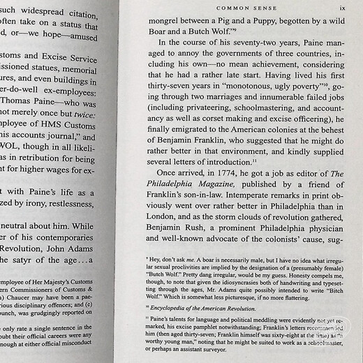 预售 常识 英文原版 Common Sense