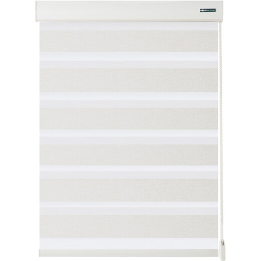 Mernai soft gauze roller blind curtain waterproof and environmentally friendly lifting blackout bathroom bedroom bathroom fabric luxury curtain cover customization 8023 luxury thickened full blackout beige no punching type / per square