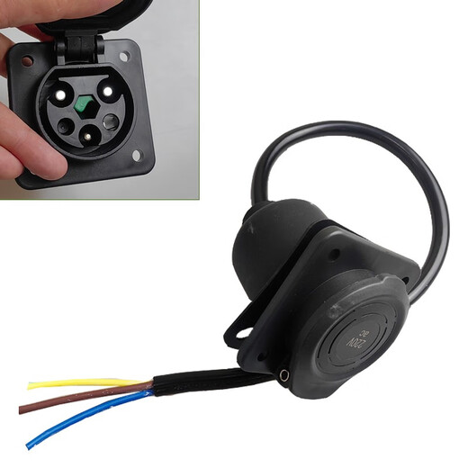 YEEDA Y-60 charging gun head line socket four-wheel electric vehicle male and female head 220V AC charging gun with 10 meters cable