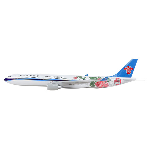 China Southern Airlines (CHINA SOUTHERN) aircraft model entry-level passenger aircraft model static ornaments A330 series Lychee New Year's Day gift birthday gift