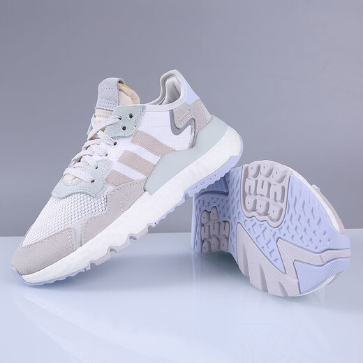 Adidas Clover Nite Jogger Boost Sports de amortiguación de mujeres y zapatillas casuales EG9199 EG9197 Light Blue 36.5 (225 mm)