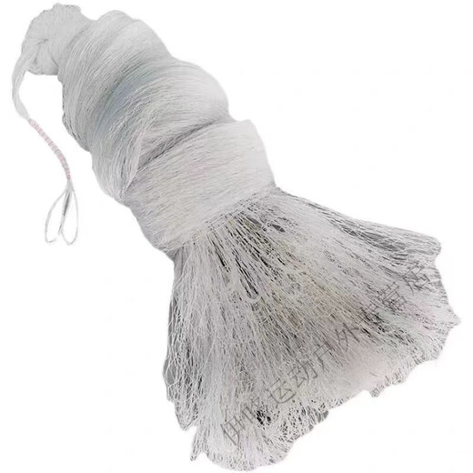 Hong'anze old-fashioned pure handmade horse-throwing net hand-thrown fishing net machine-woven hand-throwing fishing net lead pendant steel pendant small net fishing line 0.2 fingers 3.7 meters high 8Jin Jin equal to 0.5 kg fish lead pendant