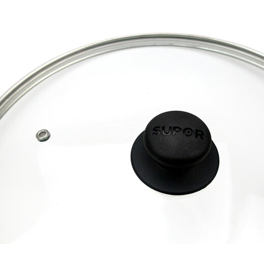 SUPOR pot lid G-shaped visible tempered glass frying pan wok non-stick pan pot lid universal accessories 28CM round handle TL022-6