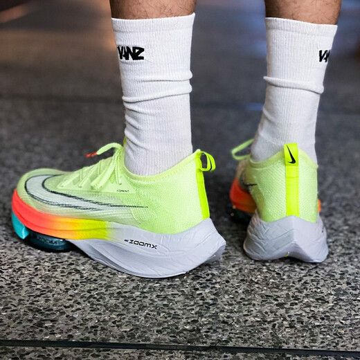 Nike Nike Zoom Fly 3 Hkne Professional Urban Marathon High-end Sports R-обувь CI9925-700 Флуоресцентные желтые 40/42 42