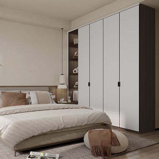 Sophia Wardrobe Whole House Customization 22 Packages Bedroom Furniture Integrated Wardrobe TV Cabinet Entry Cabinet Porch Cabinet Shoe Cabinet Customized Gold