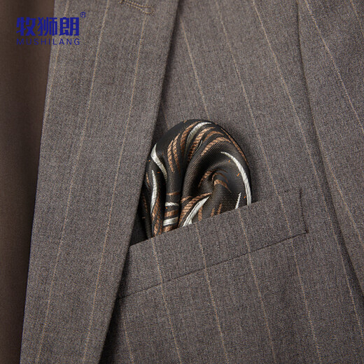 Mushilang suit men's slim business professional formal suit men's fashion suit groomsmen suit groom suit wedding dress