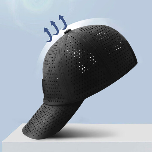 GRGN hat men's summer peaked cap fishing hat mesh breathable quick-drying sun protection hat peaked hat sunshade baseball cap