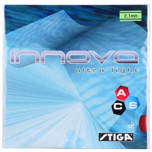 Stiga table tennis rubber ultra-light Innova Ultra Light (1 picture) Black