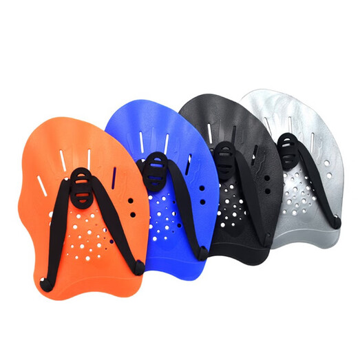 Kebo (KEBO) hand paddle assists swimmers with free swimming paddles for men and women to learn freestyle swimming, black