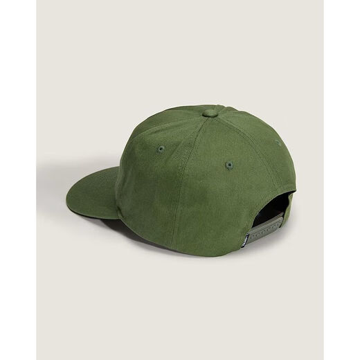 VANS men's and women's baseball caps fashion retro contrasting five-piece outdoor sun visor adjustable embroidered LOGO sports and leisure green