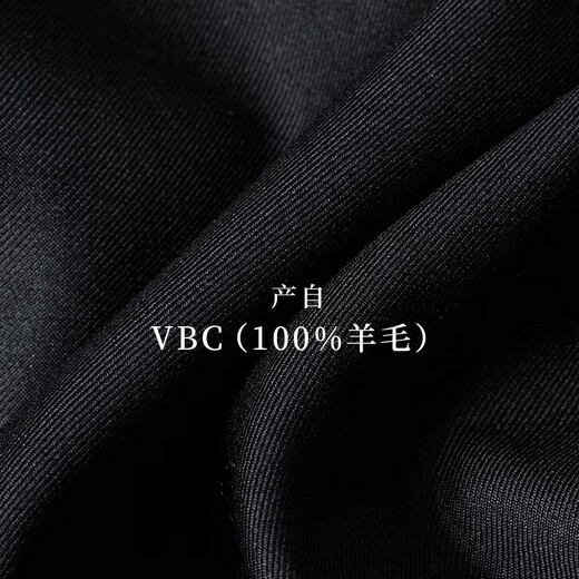 Guillaume de Mons Italian VBC imported pure wool suit suit men's business formal high-end suit groom's wedding gray top + pants 48 Please note the size of the pants